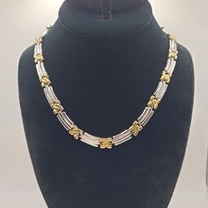 Silver and Gold Vintage Necklace